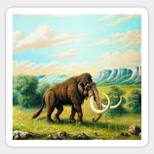 The Last Mammoth Standing Sticker